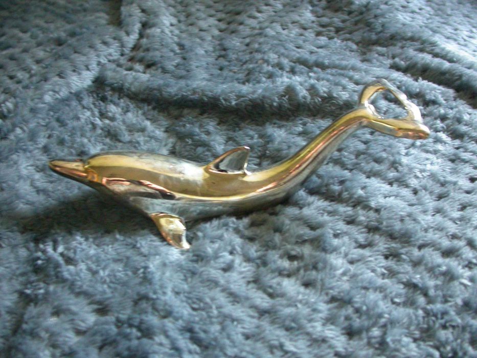 Arranca caricas em forma de golfinho