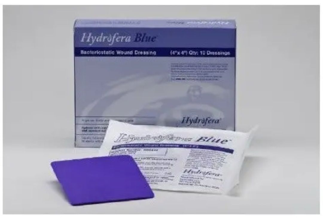 Hydrofera Blue 10х10см - Бактериостатическая, поглощающая повязка

Цен