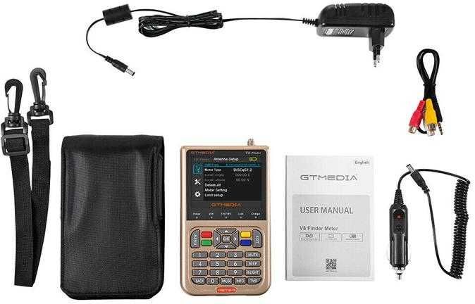 Miernik Satellite Finder V8