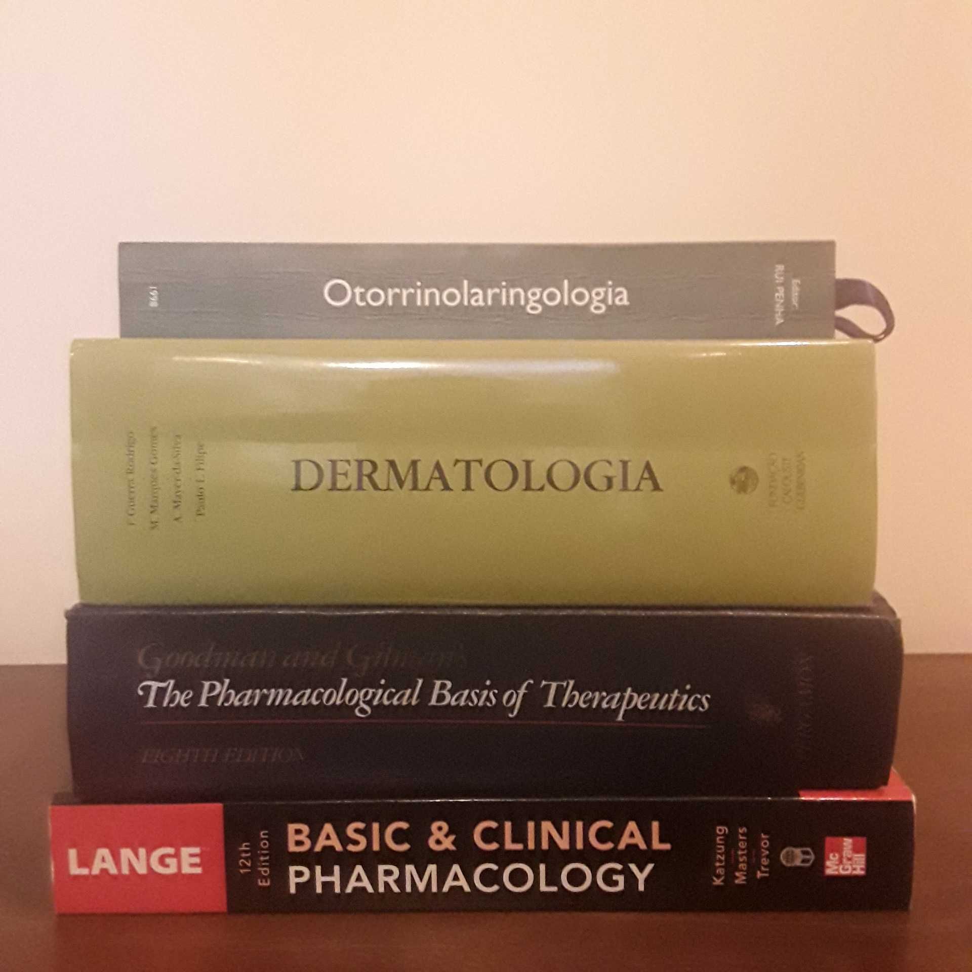 Livros de Medicina, Anatomia, Biologia, Farmacologia, Genética, etc