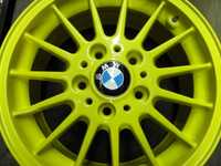 Felgi 16 BMW 3 E36 E46 5x120 ET46 Retro Off Road Yellow Racing