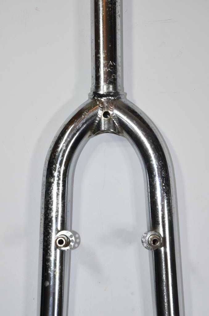 Widelec rowerowy mtb gwint 1 1/8" 26'' TANGE CHROM piwoty stalowy JAPA