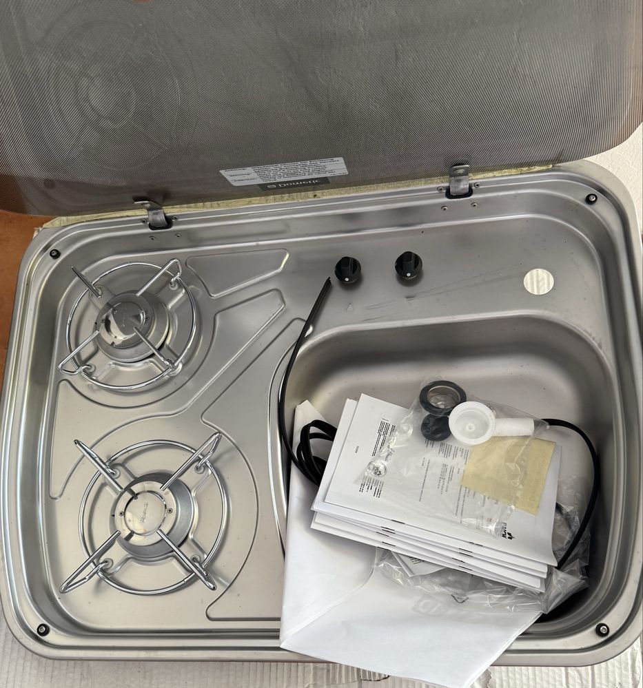 Fogão Combinado 2 Bicos DOMETIC
