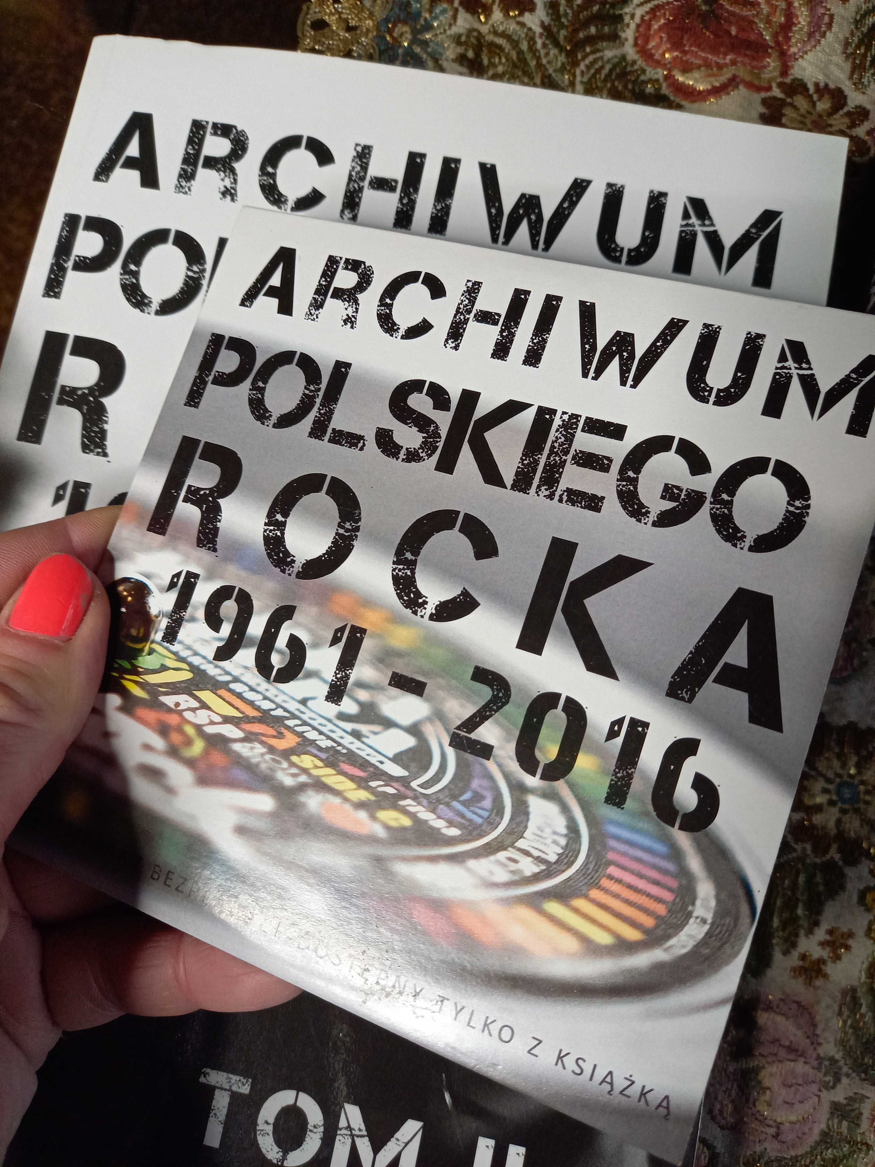 Archiwum Polskiego Rocka dwa tomy plus CD
