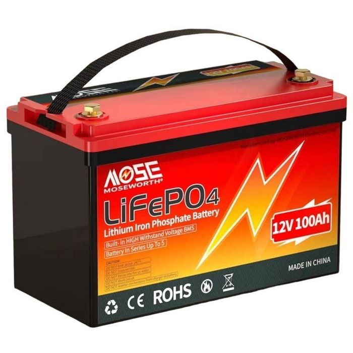 Акумулятор KMW Thunder 12V 100Аh 1280Wh LiFePO4