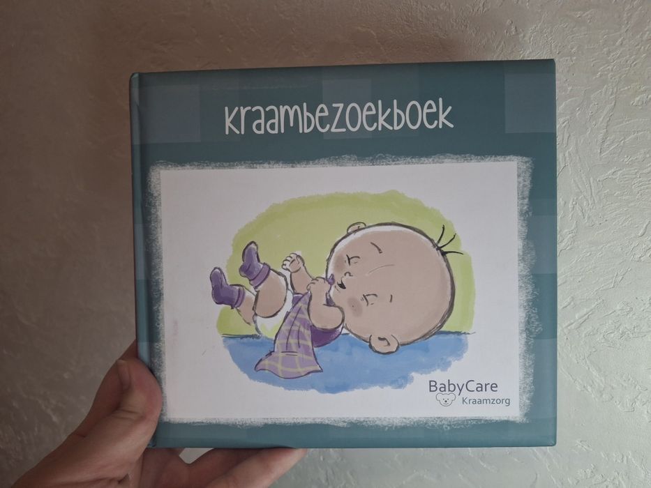 книга новонародженого  двобічна, мій перший рік, нідерландська мова