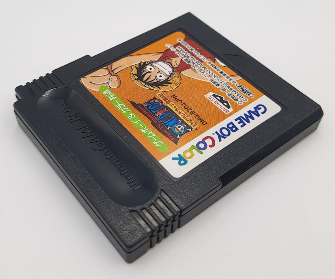 Stara gra kolekcjonerska na konsole Game boy One Piece