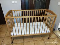 Łóżeczko dziecięce 120 cm na 60 cm