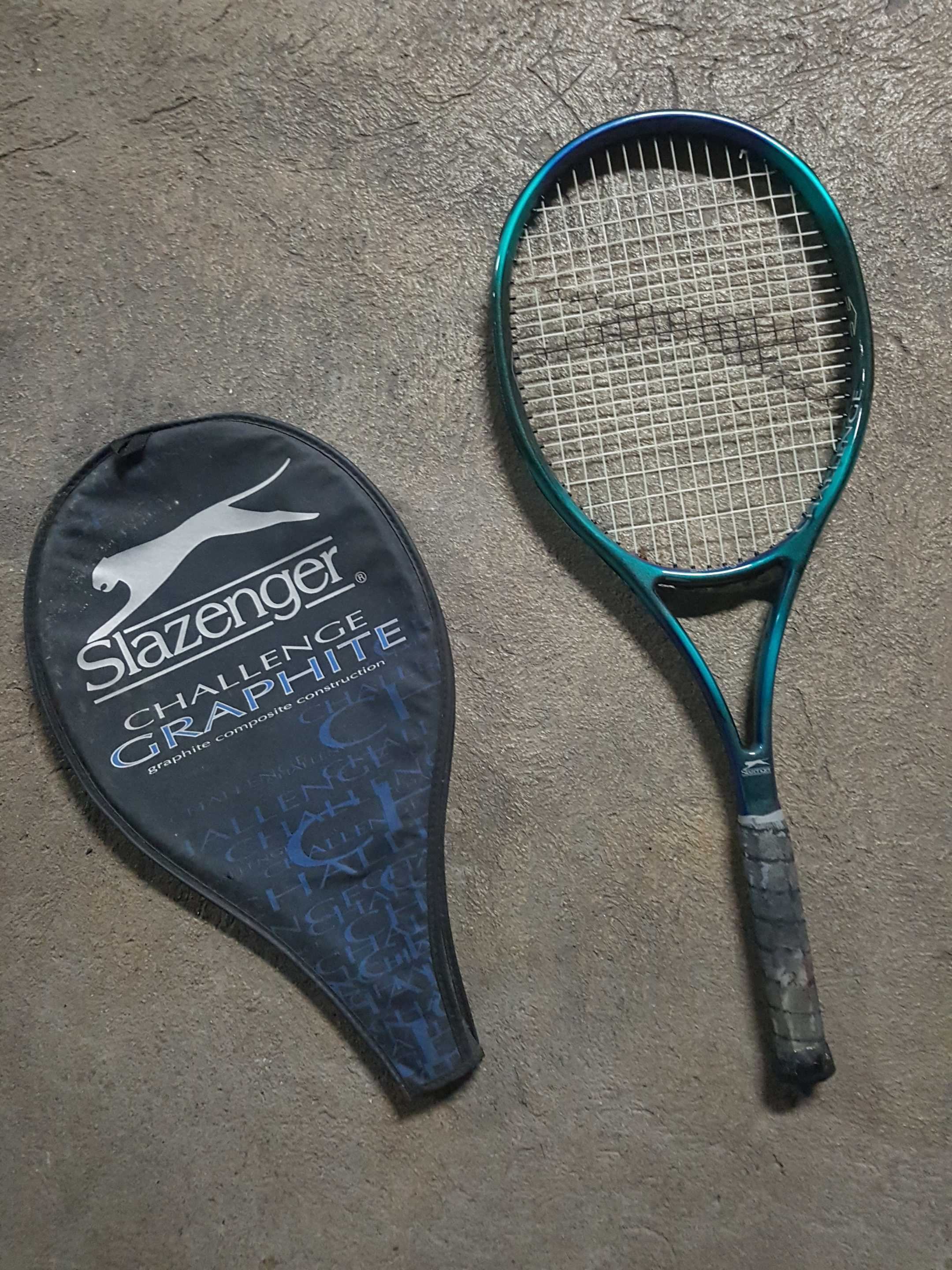 Raquete Ténis Slazenger Challenge Graphite - Como Nova