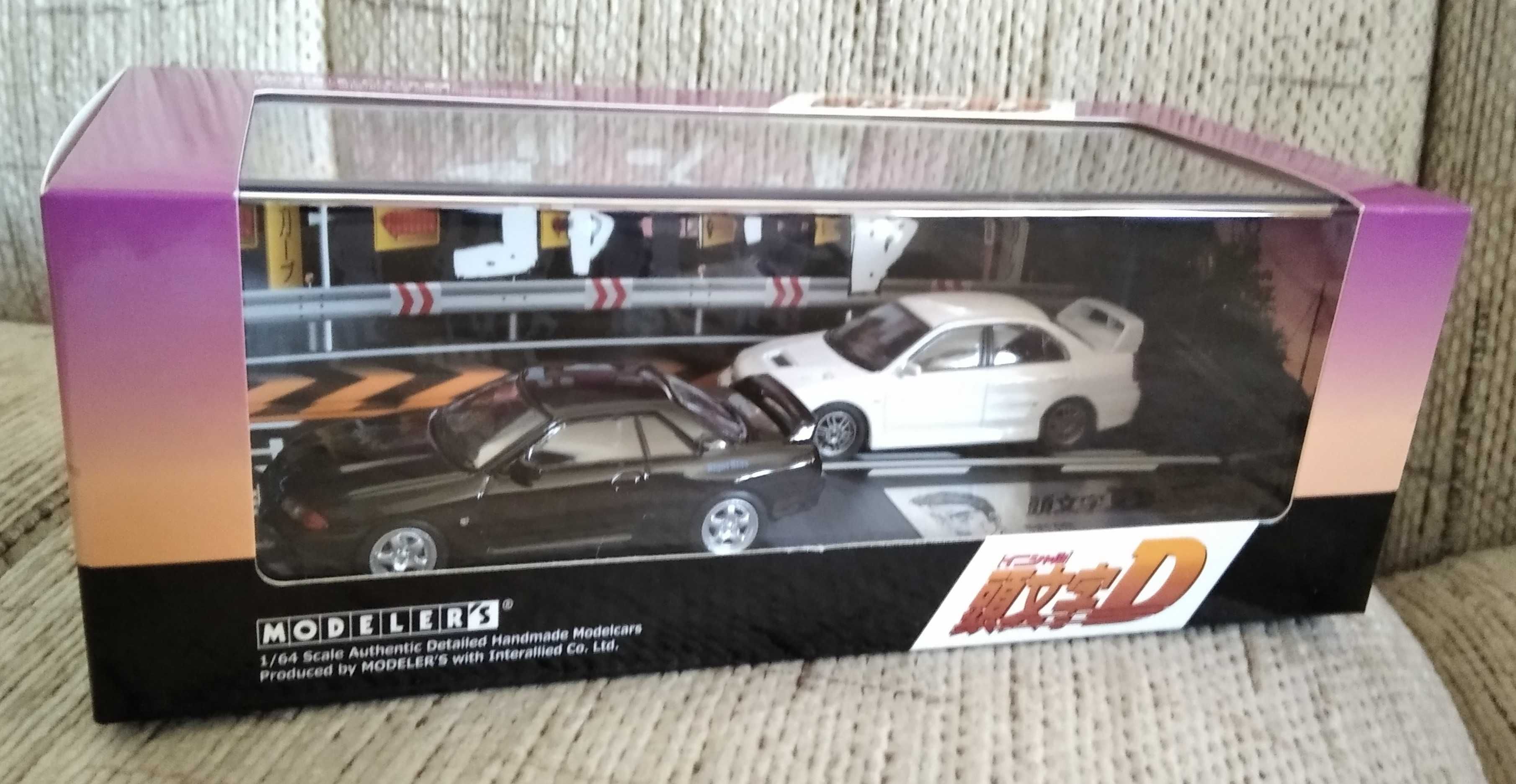 Modelers - Initial D - Nissan Skyline GTR & Mitsubishi Lancer Evo IV