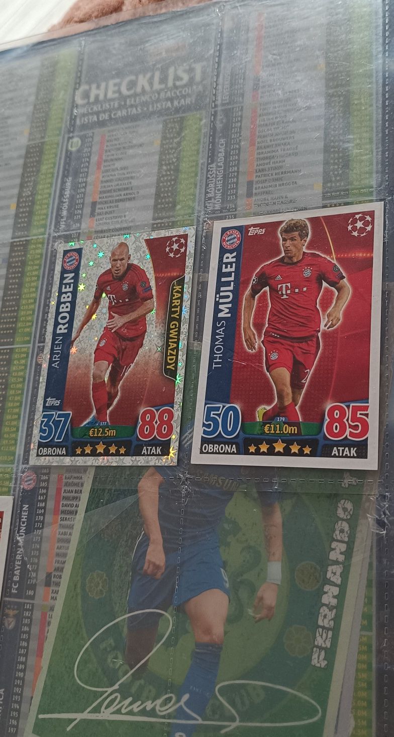 Karty piłkarskie match attax
