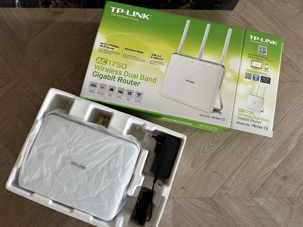 Router wifi Tp-Link Archer C8 ver.2 (AC1750) dwupasmowy