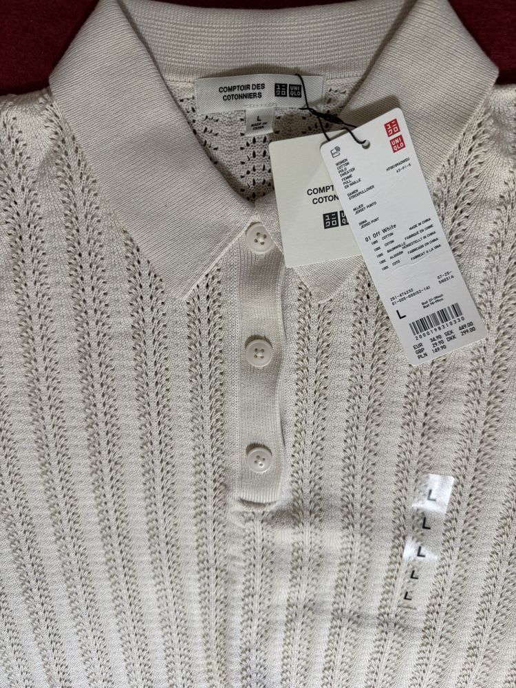 Жіночий джемпер поло відомого бренду Uniqlo