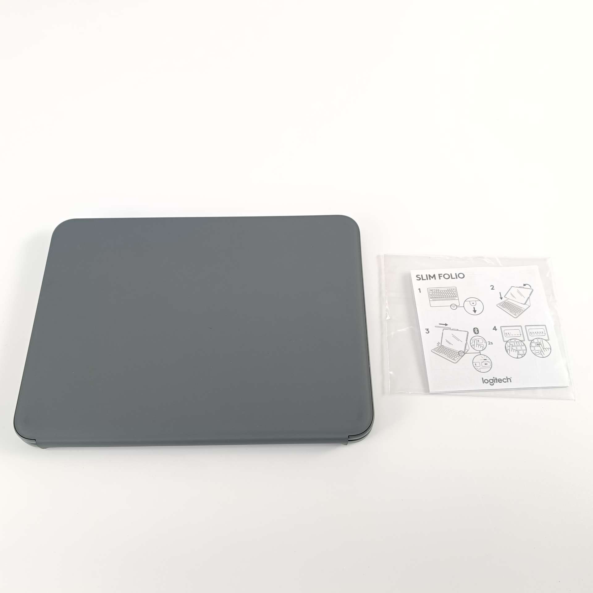 Logitech Slim Folio Szary Bluetooth QWERTZ dla iPada 10 generacji