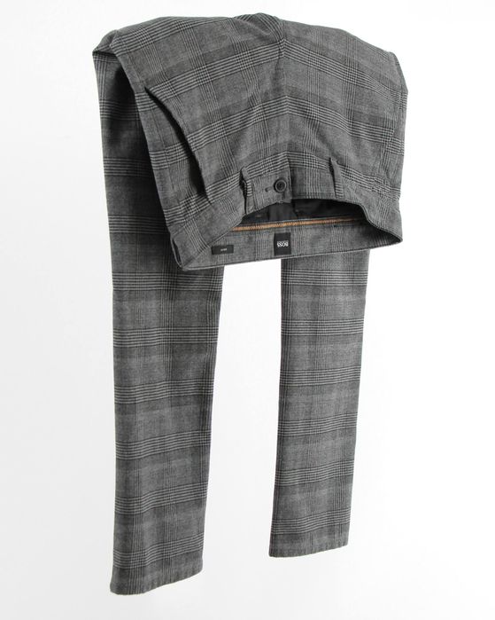 HUGO BOSS чоловічі картаті штани Slim. Оригінал. (31/32)