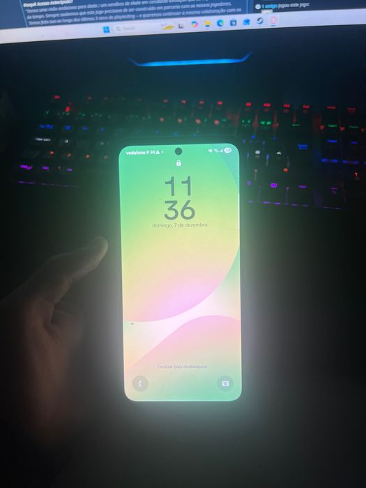 Samsung a56 5g com capa de oferta