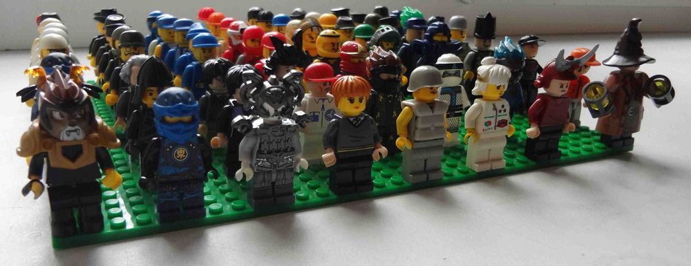 LEGO Лего минифигурка 70 штук, на выбор