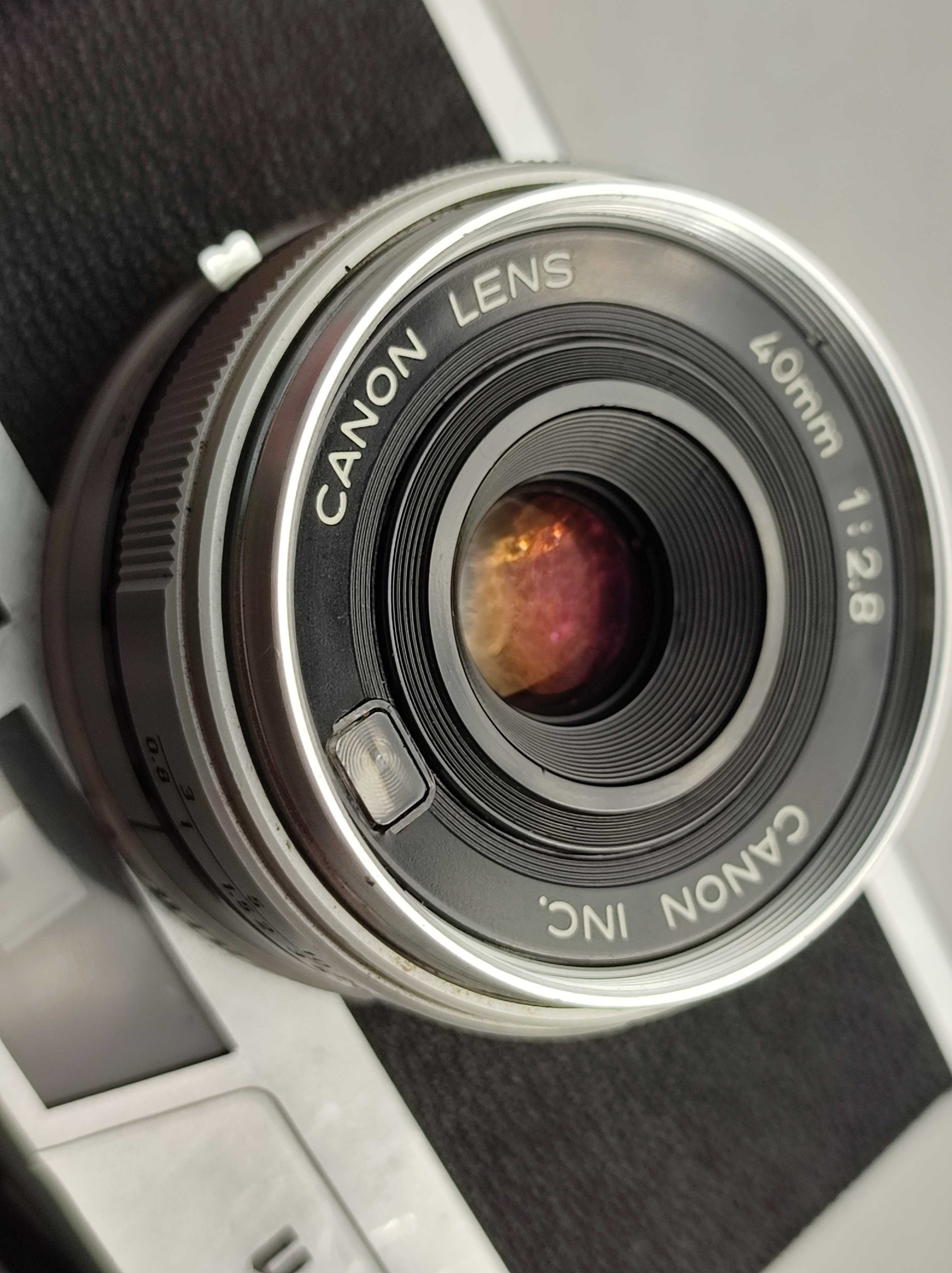 Canon Canonet 28 Lens Canon 40mm f2.8, 35MM
