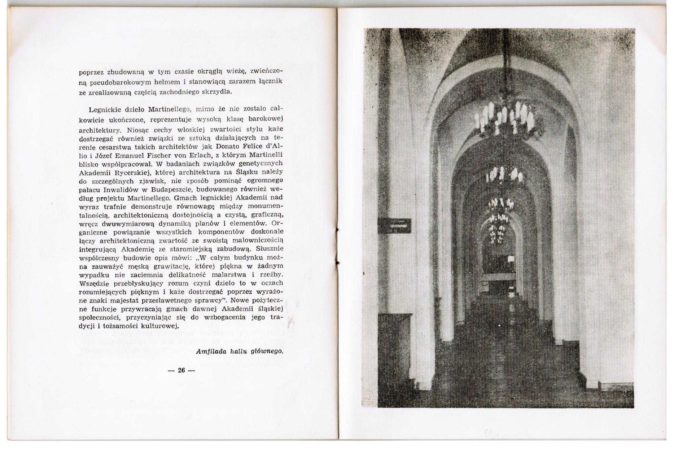 Akademia Rycerska w Legnicy, historia i zabytki, Dolny Śląsk
