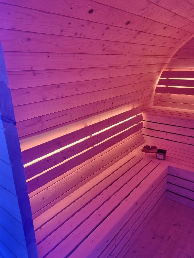 Sauna ogrodowa okrągła z bocznym wejściem kredyt lub leasing