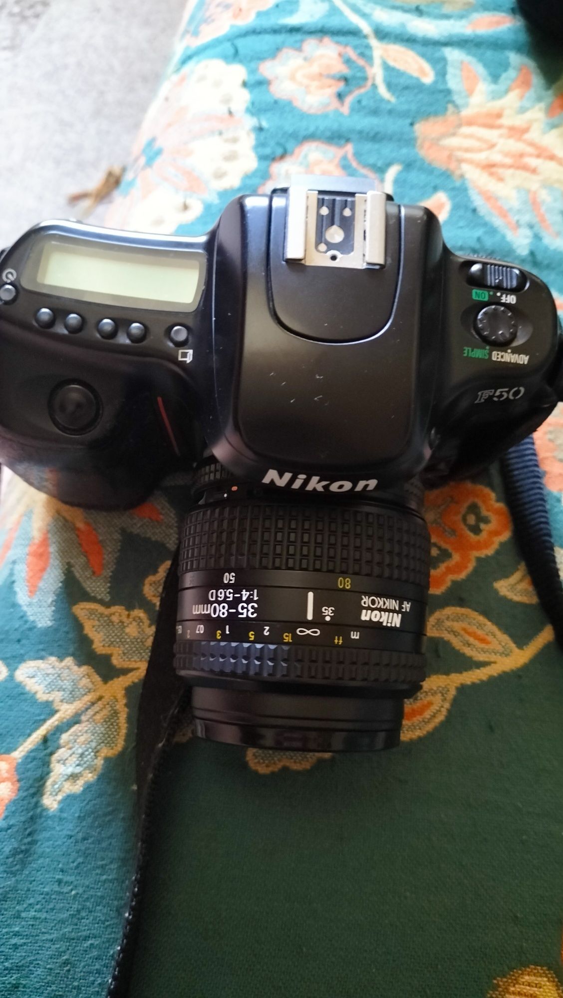 Nikon f50 com oferta da objetiva