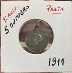 Medalha 1 Aniv. 5 Outubro 1911
