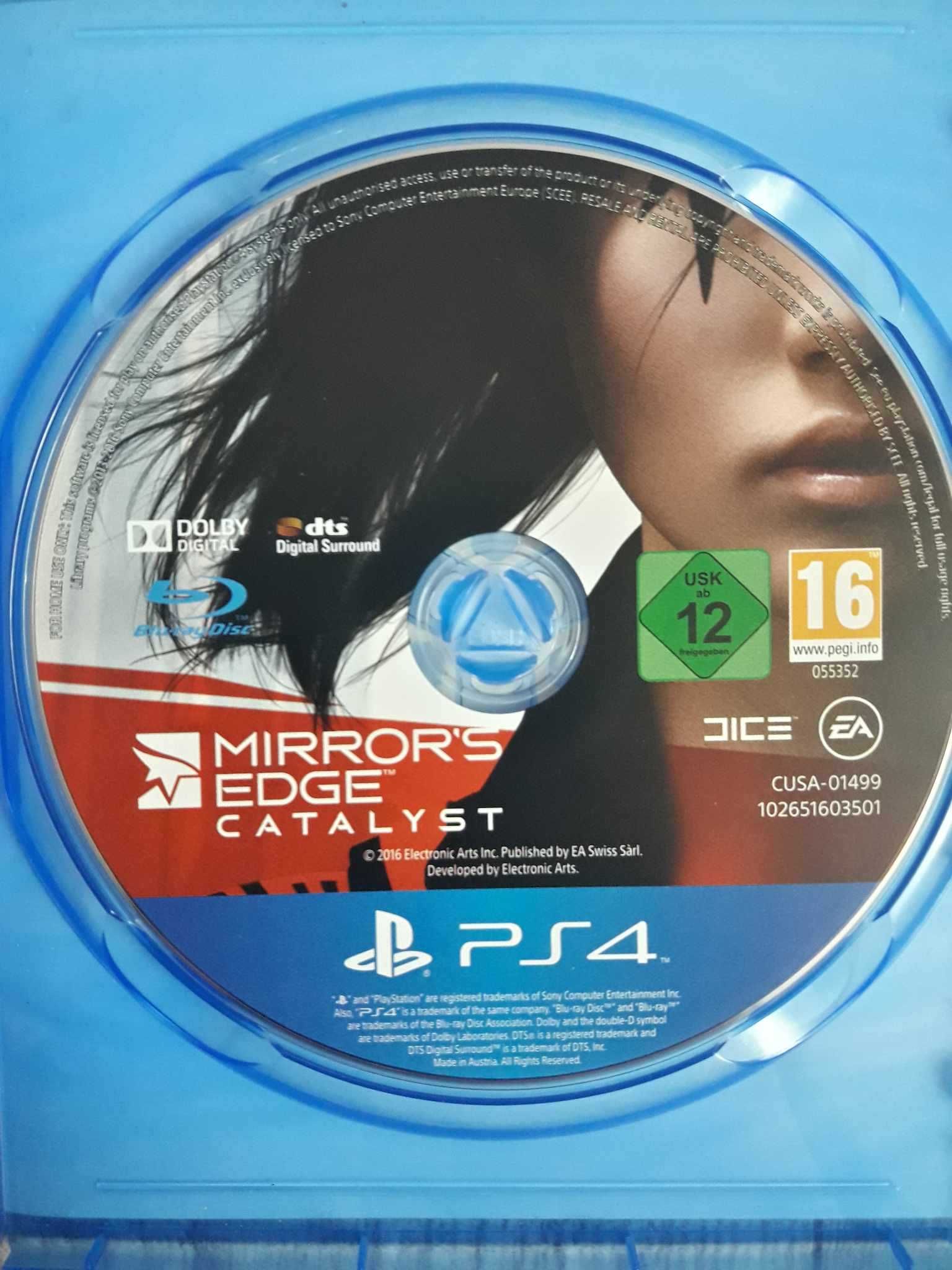 Gra Mirror's Edge Catalyst Polska Wersja PS4/PS5 Playstation