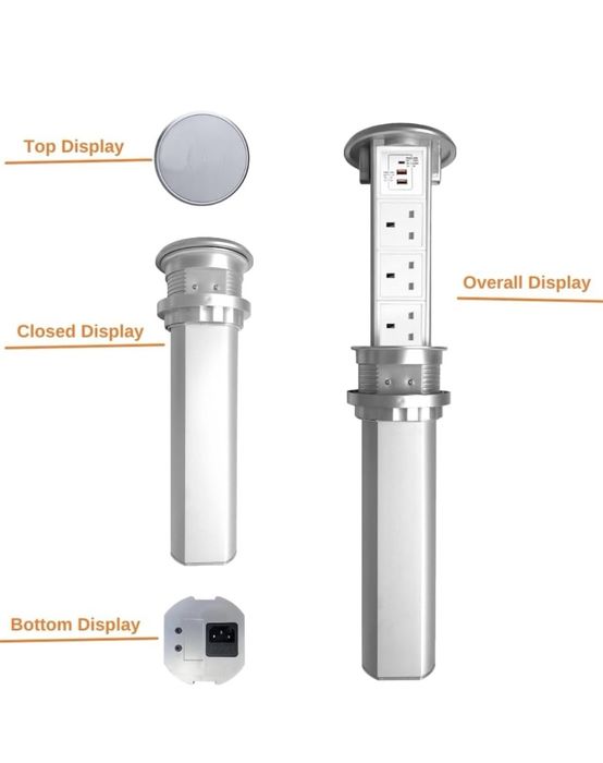ZESHAN Wodoodporny bezprzewodowy sprzęt elektroniczny wyskakujące gnia