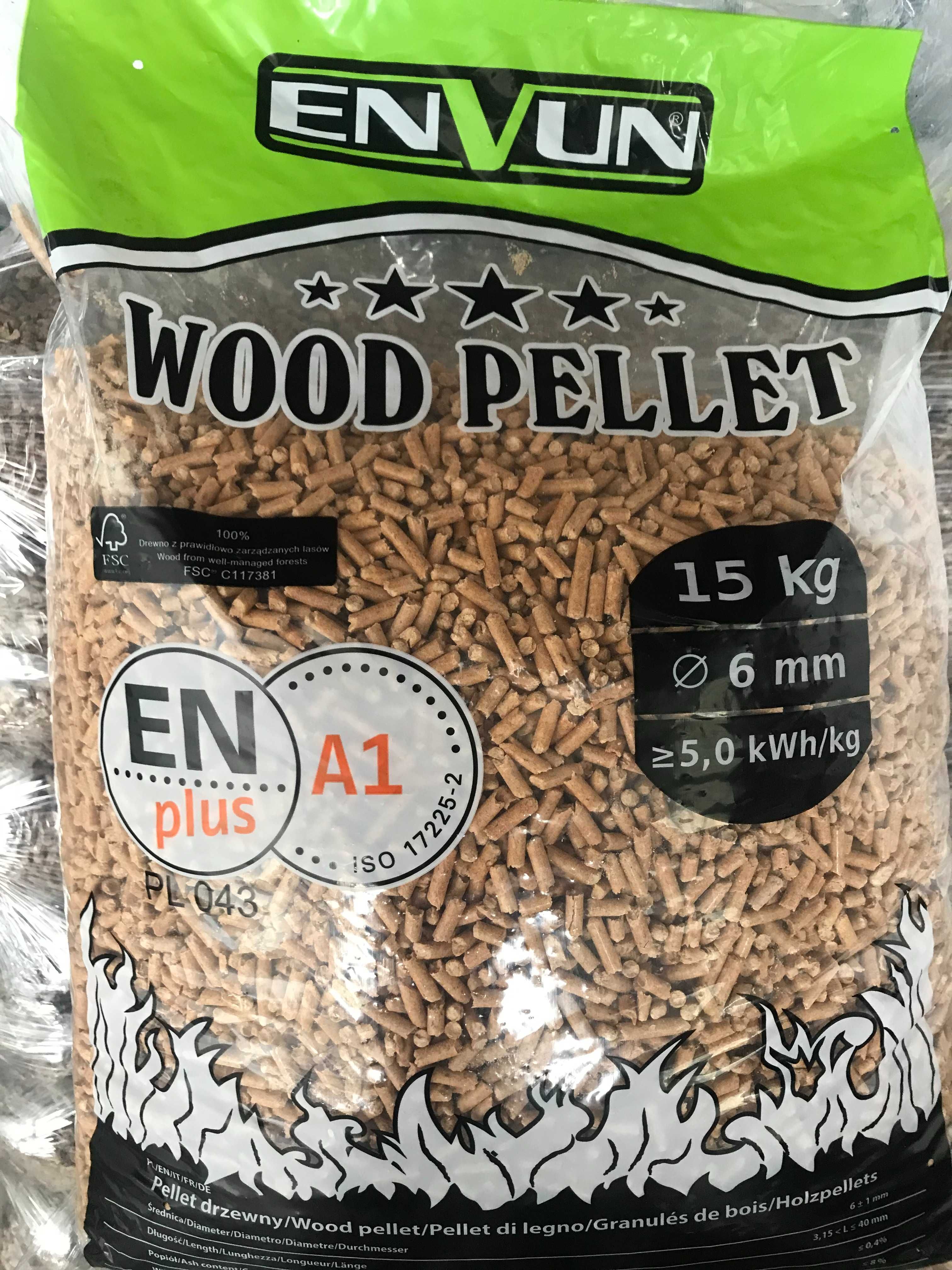 Pellet, Pelet drzewny!EN Plus A1 Lava/Rurex/Dancros/Envun/ Igła itd