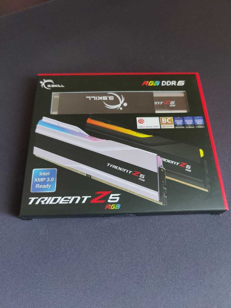 G.Skill Trident Z5 RGB silver DDR5-6000 32GB (2x16GB) CL30-40-40-96