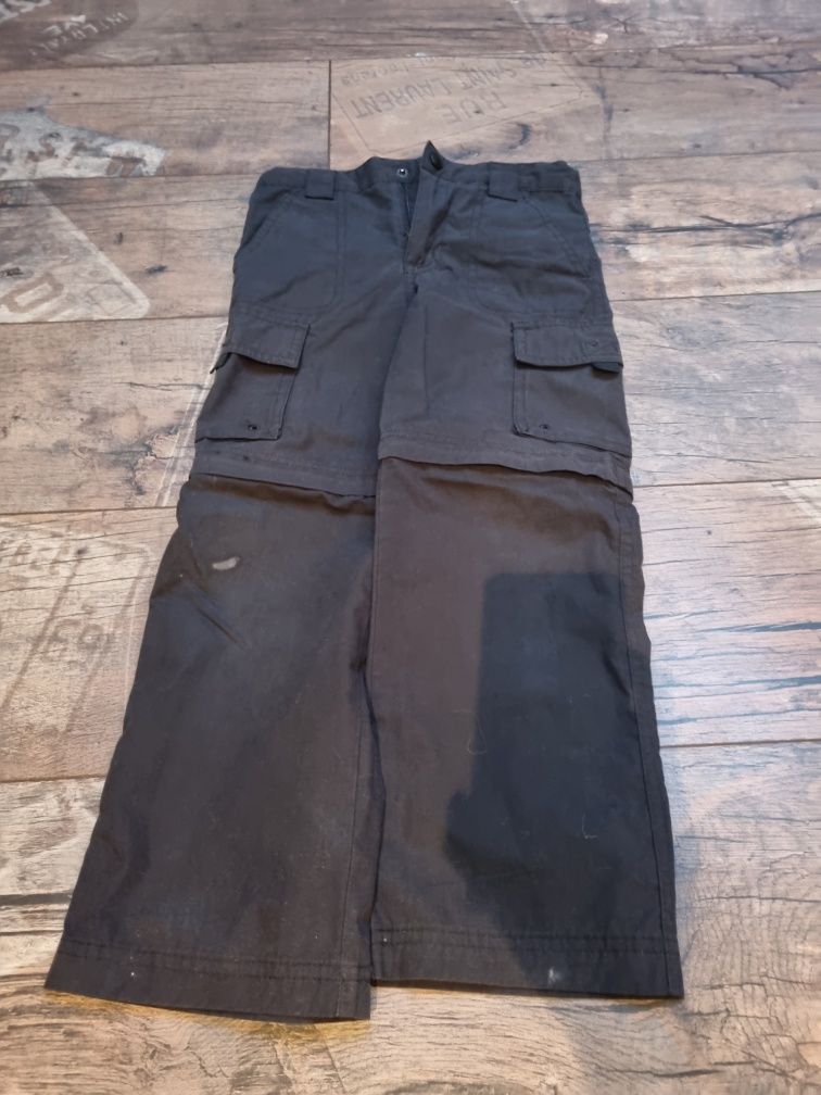 7 par spodni jeans, materiałowe, sportowe 116 cm