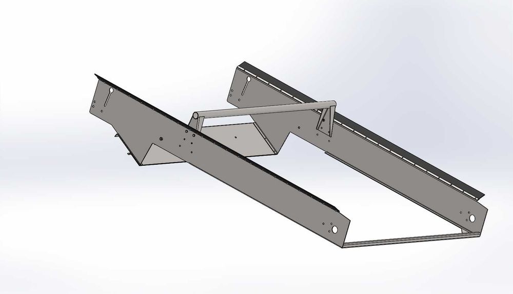 Kosz sitowy górny do kombajnu John Deere 975 / 1075 / 1450 AZ29243