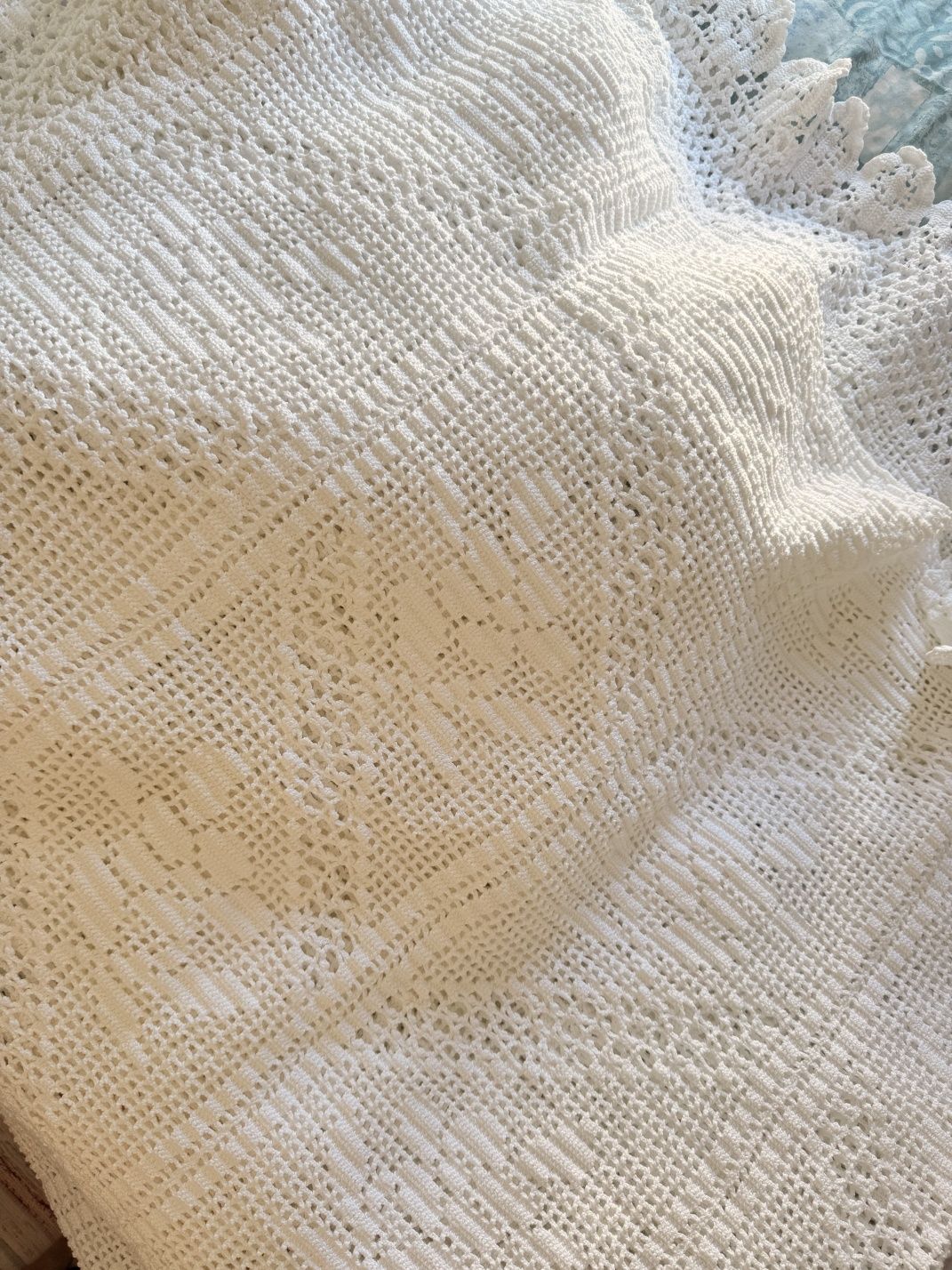 Colcha de renda Artesanal