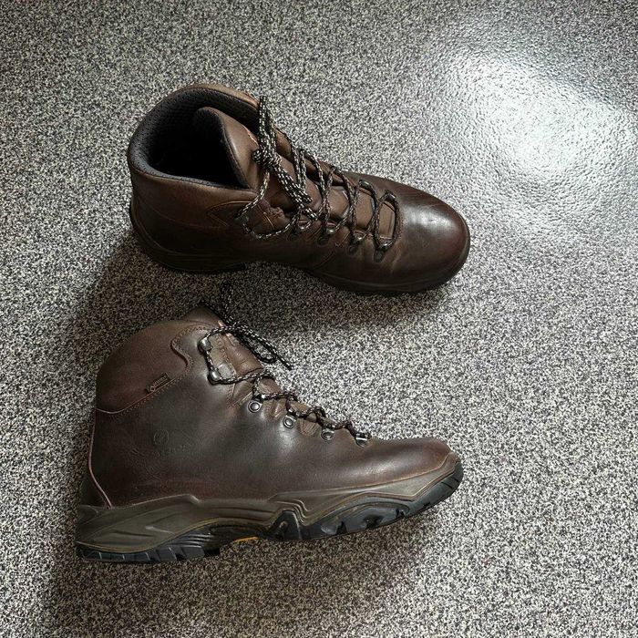 Ботинки непромокаемые коричневые Scarpa Terra Gore Tex GTX 45