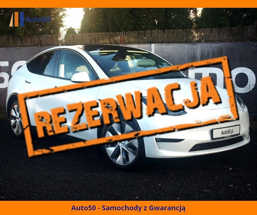 Tesla Y Salon Polska Long Range 4x4 Hak Faktura VAT23%, Idealny, bezwypadkowy
