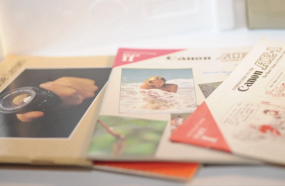 Canon Ae-1 c/ Caixa Original - 100% funcional + Documentos e Manuais