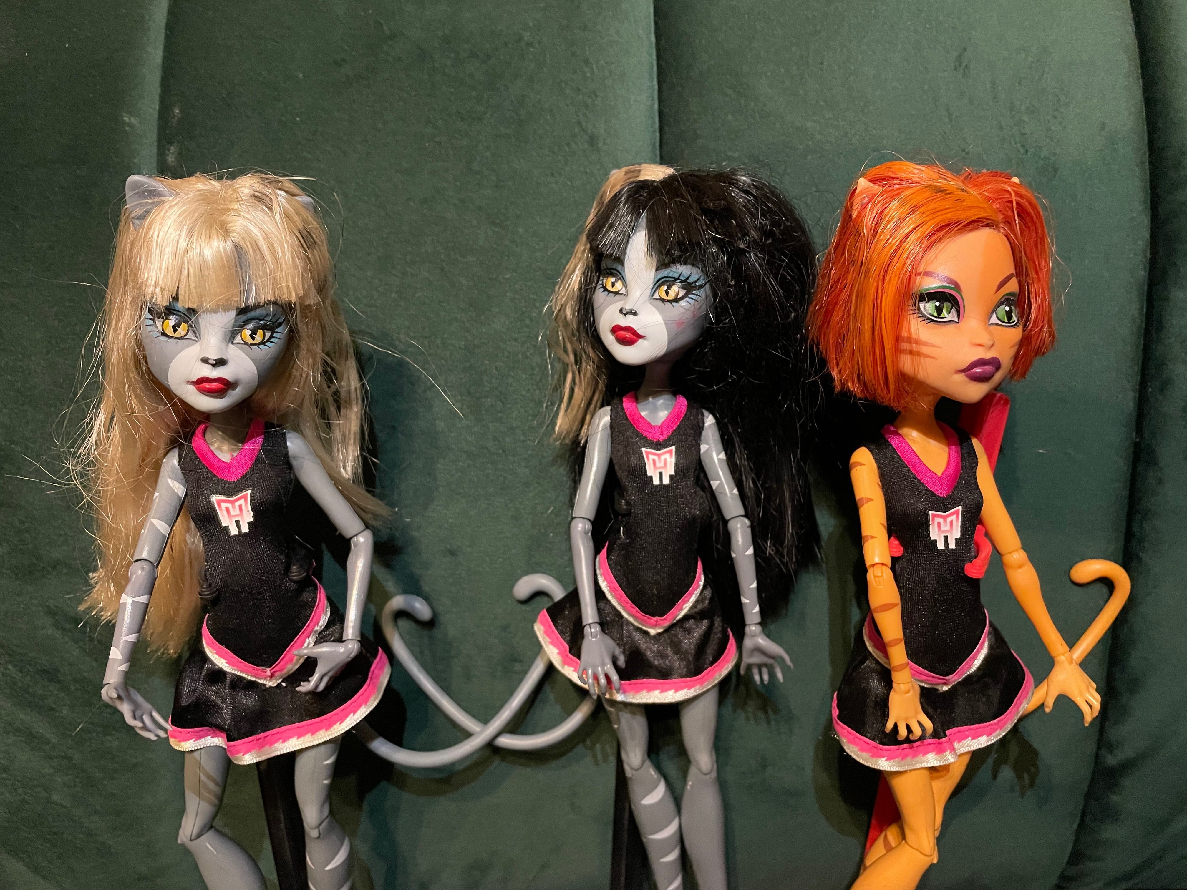 Lalki Monster High Cheerleaderki Toralei Meowlody Purrsephone