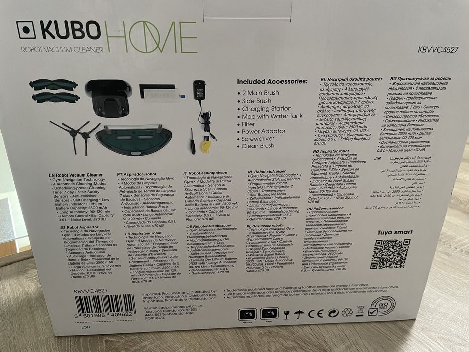 Aspirador Robot Vacuum Cleaner Kubo