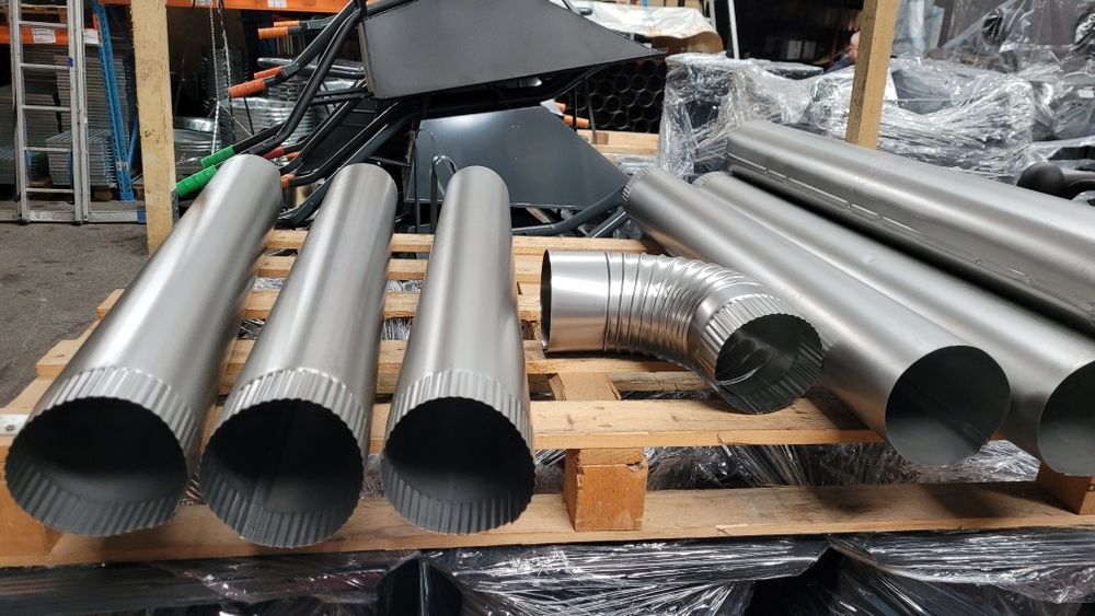 Rozeta kominowa przejściówka redukcja piec koza rozeta maskownica ocyn