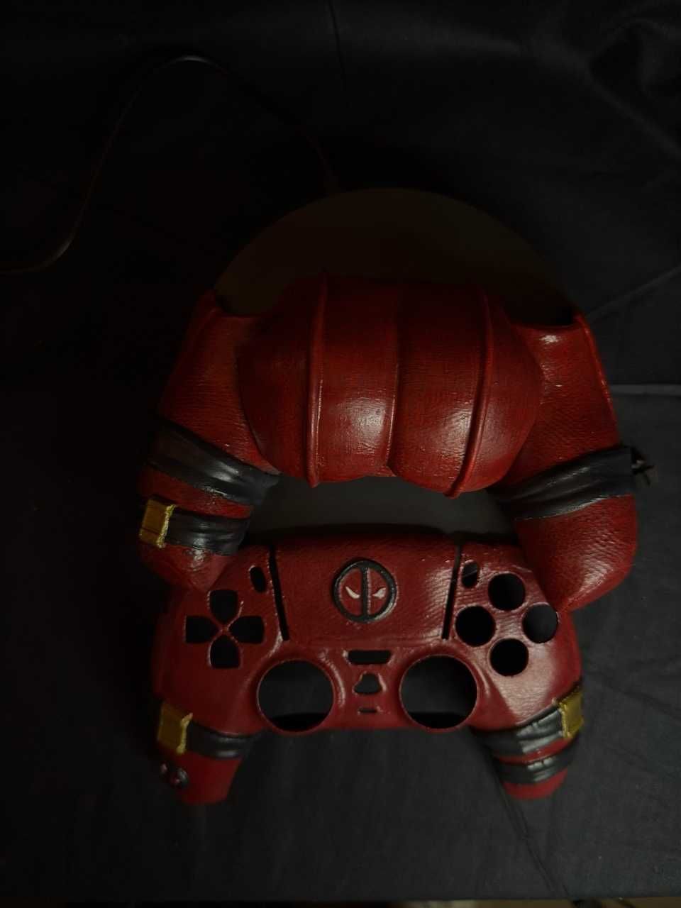 Case Pad Kontroler PS5, Deadpool, Marvel, Playstation 5, Druk 3D