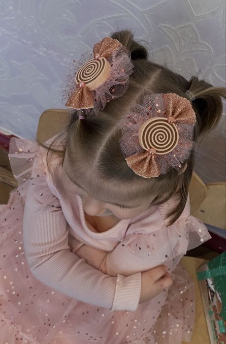 Набір заколки + пояс, костюм «Цукерочка»