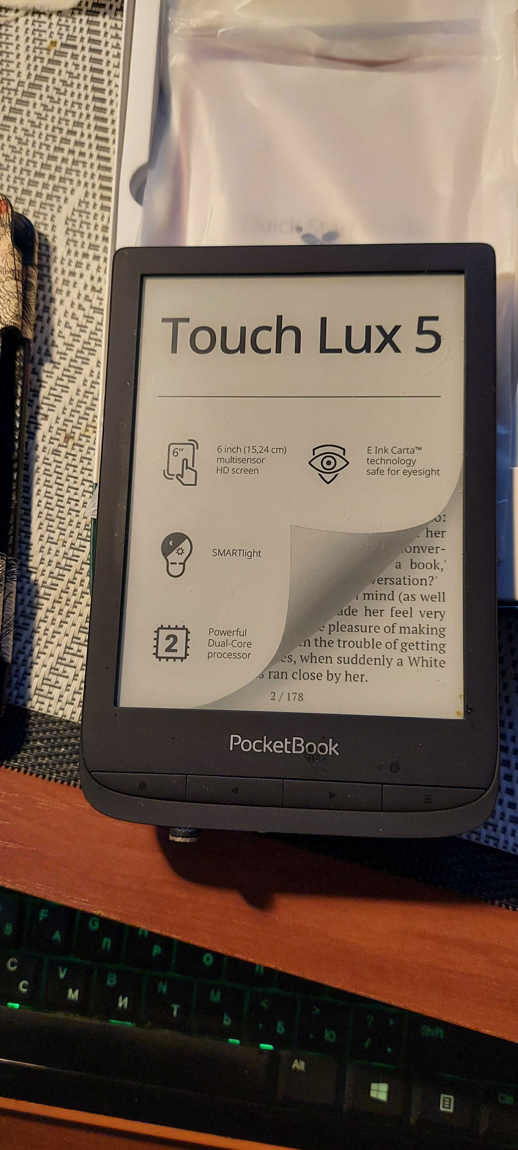 продам электронную книгу PocketBook 628 Touch Lux 5