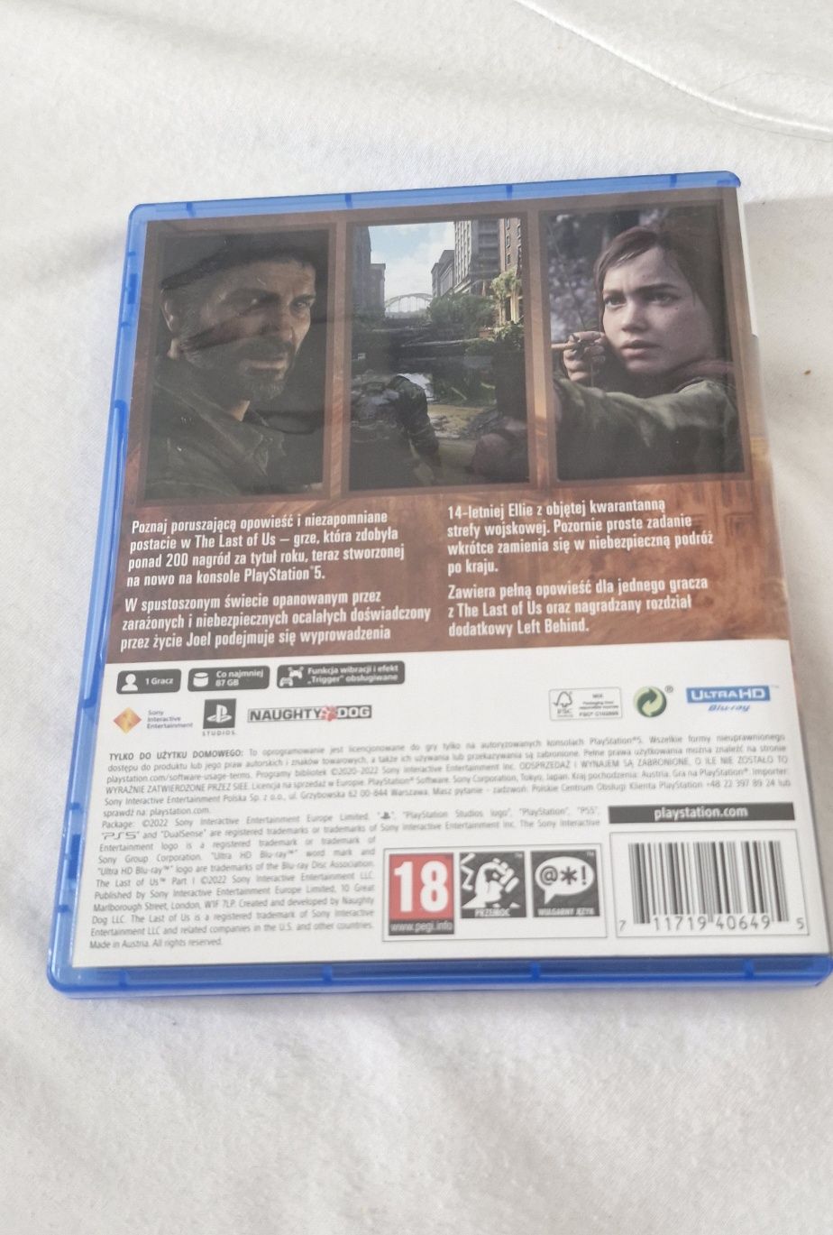 The Last Of Us Part 1 PL Ps5