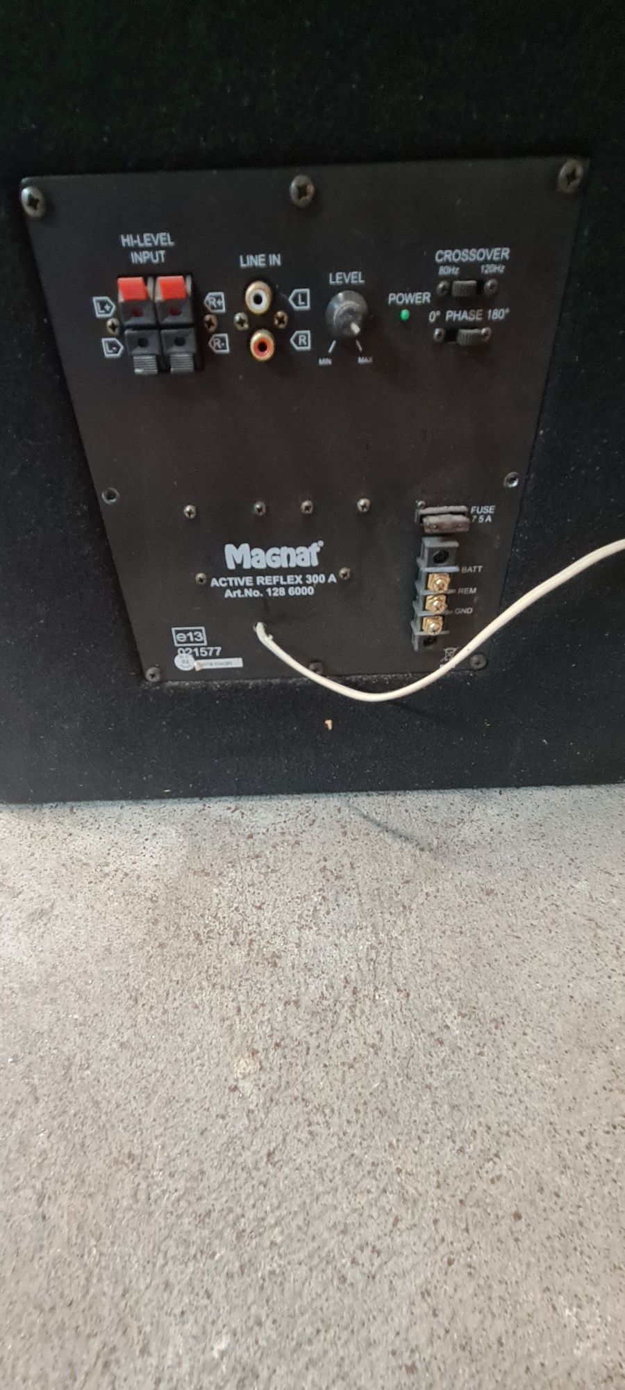 Subwoofer,Tuba Magnat 300A