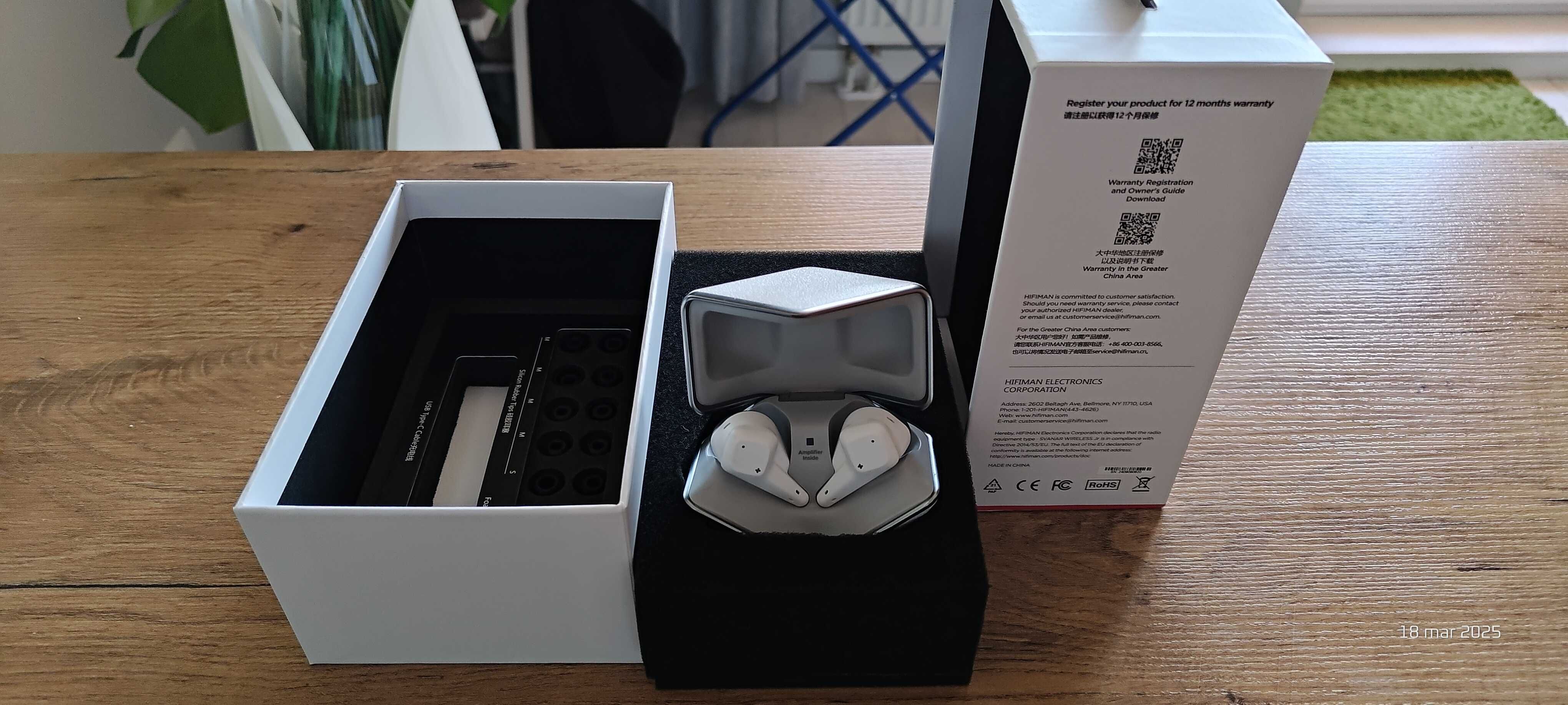 Słuchawki TWS HIFIMAN SVANAR Wireless Jr.  LDAC