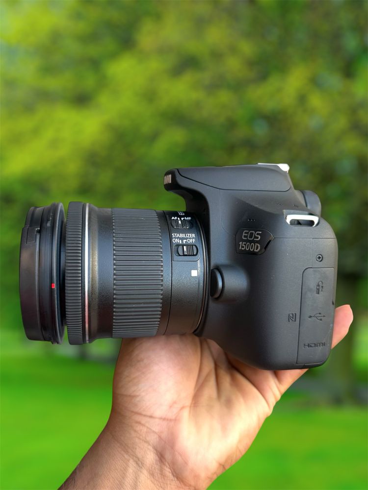 Canon Eos 1500D WiFi/24Mp com lente 10-18mm