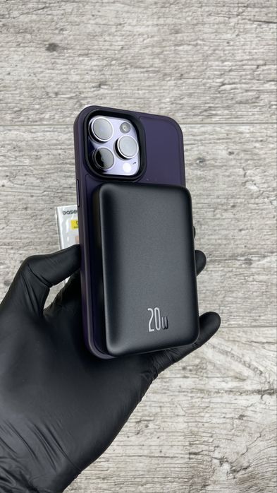 Магнитний павербанк Базеус Baseus magnetic 10000 mAh 20w швидка заряд