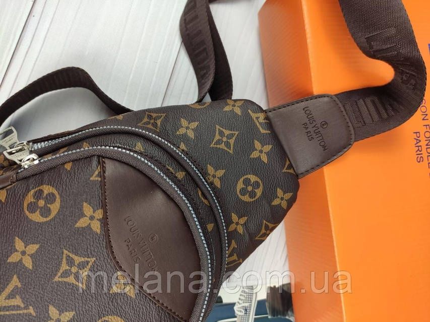 Сумка мужская слинг Louis Vuitton Луи Виттон ЛВ
