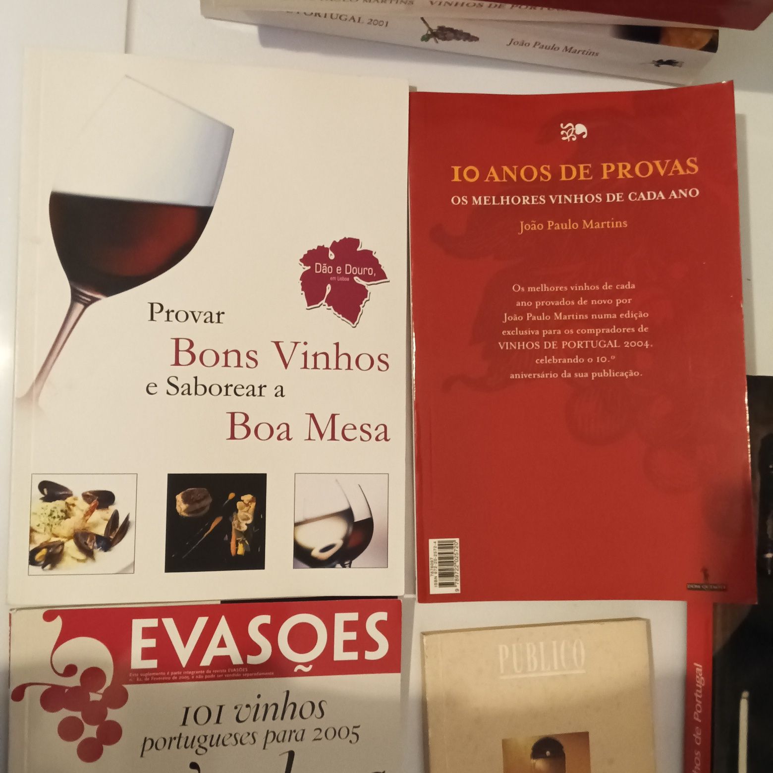 Livros sobre vinho