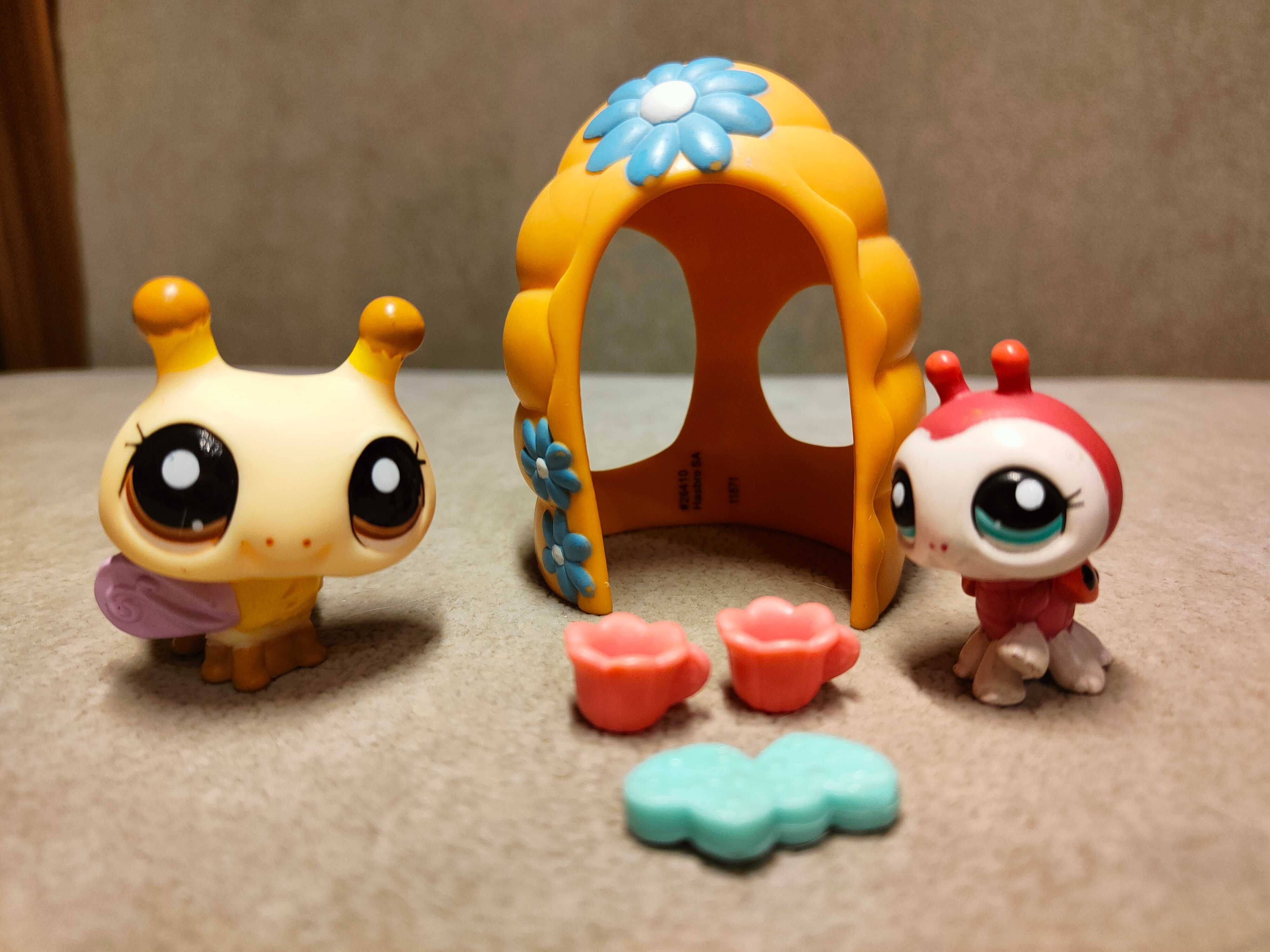 LPS pszczółka biedronka ul zestaw littlest pet shop